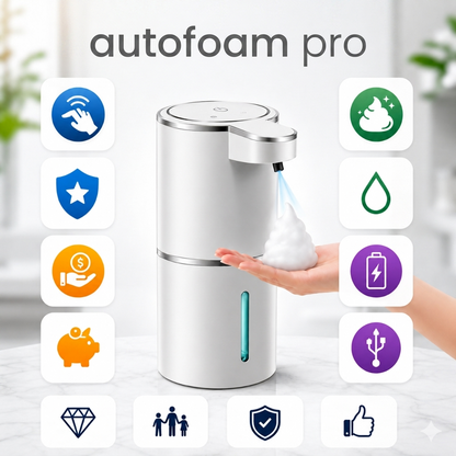 Velmora AutoFoam Pro™|Touch-Free Hygiene in Seconds.